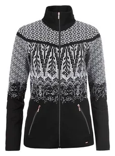 Bluza damska LUHTA VIPRA czarny/biały - 34 - Bluzy damskie - miniaturka - grafika 1