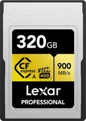 Karty pamięci - Karta pamięci Lexar CFexpress Pro Gold R900/W800 (VPG400) 320GB (Type A) - miniaturka - grafika 1