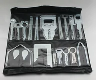 Akcesoria motoryzacyjne - ZESTAW KLUCZY WYJMAKÓW DO DEMONTAŻU RADIA 36ELEM - miniaturka - grafika 1