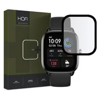 Akcesoria do smartwatchy - Szkło hybrydowe HOFI Hybrid Pro+ do Amazfit GTS 4 Mini Czarny - miniaturka - grafika 1