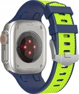 Akcesoria do smartwatchy - WiWU - Pasek do smartwatcha Wi-WB015 Kylin Watch Band 42/44/45/49mm - fluorescencyjny zielony - miniaturka - grafika 1