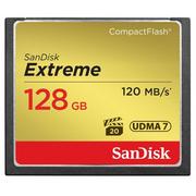 Karty pamięci - KARTA SANDISK EXTREME CF 128 GB 120/85MB/s - miniaturka - grafika 1