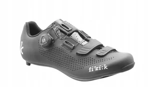 Buty szosowe Fizik R4B Uomo czarno-białe 42 - Buty rowerowe - miniaturka - grafika 1