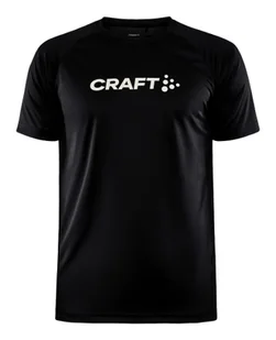 Koszulka męska Craft Core Unify Logo Blue Black L - Koszulki męskie - miniaturka - grafika 1
