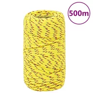 Żeglarstwo - Linka żeglarska, żółta, 2 mm, 500 m, polipropylen - miniaturka - grafika 1