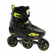 Rolki - Rollerblade Apex 3WD Black/Lime 2023 - miniaturka - grafika 1