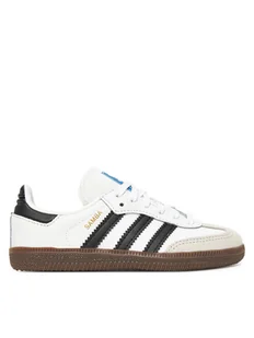 adidas Sneakersy Samba Og IE3677 Biały - Buty dla dziewczynek - miniaturka - grafika 1