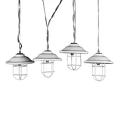 Lampy pozostałe - IL MIO POLUX Girlanda LOFT 10 LED szara baterie 2 AA nie dołączono 312877 - miniaturka - grafika 1