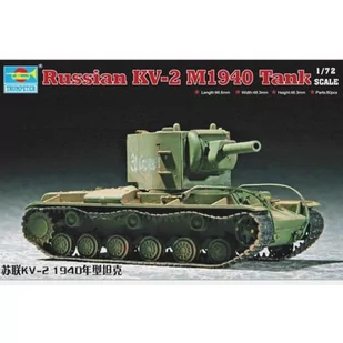 Trumpeter Soviet KV-2 M1940 Tank MTR-07235 - Modele do sklejania - miniaturka - grafika 2