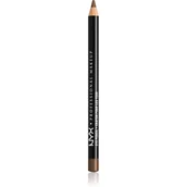 Kredki do oczu - NYX PROFESSIONAL MAKEUP Slim Eye Pencil Kredka do oczu Medium Brown - miniaturka - grafika 1