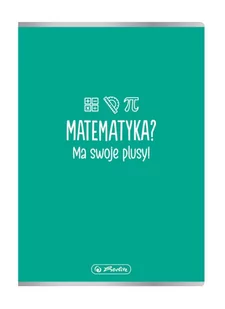 Herlitz Zeszyt A5/60k kratka Her Matematyka Fil A 5 - Zeszyty szkolne - miniaturka - grafika 1