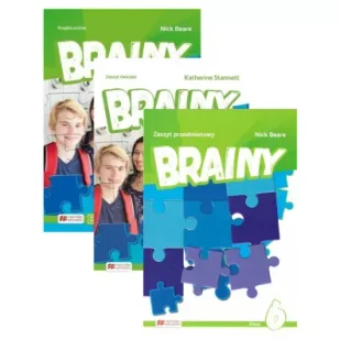 Pakiet podręczników: Brainy. Klasa 6. Książka ucznia, zeszyt ćwiczeń i zeszyt przedmiotowy. Szkoła podstawowa - Książki do nauki języka angielskiego - miniaturka - grafika 1
