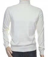 Swetry męskie - Sweter golf męski z kaszmiru i wełny merynosów XL - miniaturka - grafika 1