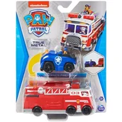 Figurki dla dzieci - Paw Patrol Paw Patrol True Metal Firetruck 6063231 - miniaturka - grafika 1