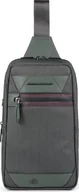 Plecaki - Piquadro Piquadro, Piquadro, Backpack, Military Green, Sling Bag, For Men For Men - miniaturka - grafika 1