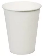 Naczynia i sztućce jednorazowe - Kubek papierowy Coffee-to-go 250 ml Biały, 100 sztuk - miniaturka - grafika 1