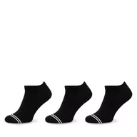 Skarpetki męskie - Zestaw 3 par niskich skarpet męskich Pepe Jeans PMU30044 Black 999 - miniaturka - grafika 1