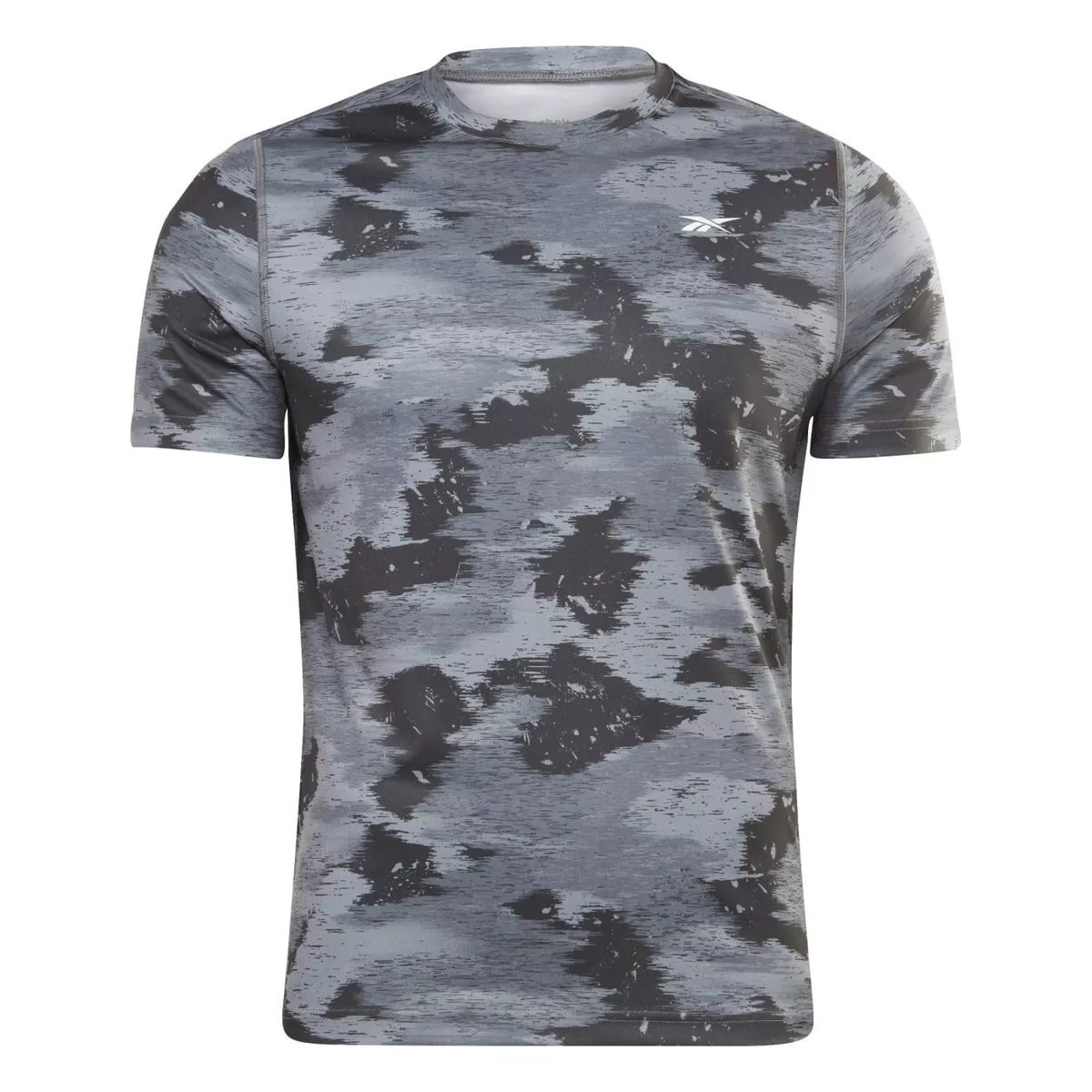 REEBOK- T-SHIRT MĘSKI - TRAIN CAMO TECH TEE HT1689 koszulka