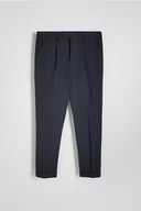 Spodnie męskie - Reserved - Spodnie slim fit w paski - granatowy - miniaturka - grafika 1