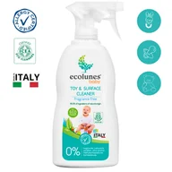 Dezynfekcja - Hipoalergiczny spray do czyszczenia zabawek bezzapachowy 300 ml ECOLUNES - miniaturka - grafika 1