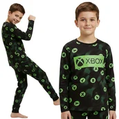 Piżamy chłopięce - XBOX Polarowa piżama dla chłopca, CIEPŁA piżamka z długim rękawem DLA GRACZA 6-7 lat 122 cm - sarcia.eu - miniaturka - grafika 1