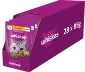 Mokra karma dla kotów - WHISKAS Adult saszetka kurczak galaretka 28x85g - miniaturka - grafika 1