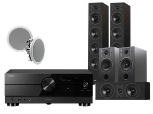 Kino domowe Yamaha RX-A2A + Diva 6 + 3 + 7 + RD 260 - Kino domowe - miniaturka - grafika 1