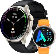 Smartwatch - Rubicon Zegarek SMARTWATCH Rubicon RNCF12 black/orange - miniaturka - grafika 1