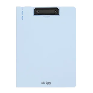 Deska Strigo z górnym klipem A4 błękitna clipboard deska do pisania - Deski z klipsem - miniaturka - grafika 1
