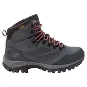 Buty trekkingowe damskie - Damskie Buty JACK WOLFSKIN REBELLION TEXAPORE MID W 4051191-6149 – Szary - miniaturka - grafika 1