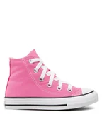 Buty dla dziewczynek - Converse Trampki Yths Chuck Taylor All Star 3J234C Różowy - miniaturka - grafika 1
