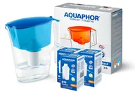 Dzbanki filtrujące - Dzbanek Filtrujący Aquaphor Standard + 3 Wkłady B15/B100-15 - miniaturka - grafika 1