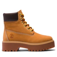 Botki damskie - Trapery Timberland Stone Street 6In Wp TB0A5RJD2311 Brązowy - miniaturka - grafika 1