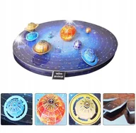 Puzzle - PUZZLE 3D EDUKACYJNE UKŁAD SŁONECZNY PLANETY KOSMOS DLA DZIECI 106EL. PU-10 - miniaturka - grafika 1