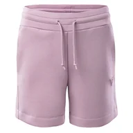 Spodenki damskie - Damskie Spodenki GUESS ELLY SHORTS V2YD10KAMN2-A406 – Fioletowy - miniaturka - grafika 1