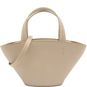 Torebki damskie - Patrizia Pepe Skórzany kuferek - miniaturka - grafika 1