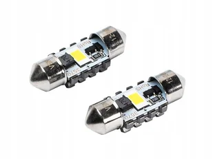 Żarówki Rurki C5W Led 31Mm Sv8.5 Rurka 12V/24V Festoon Canbus 2Szt - Żarówki samochodowe - miniaturka - grafika 1