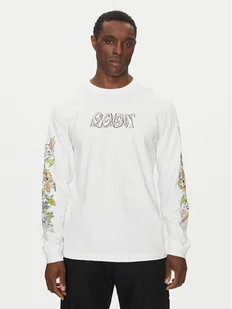 Element Bluza ELYZT00514 Biały Regular Fit - Bluzy męskie - miniaturka - grafika 1