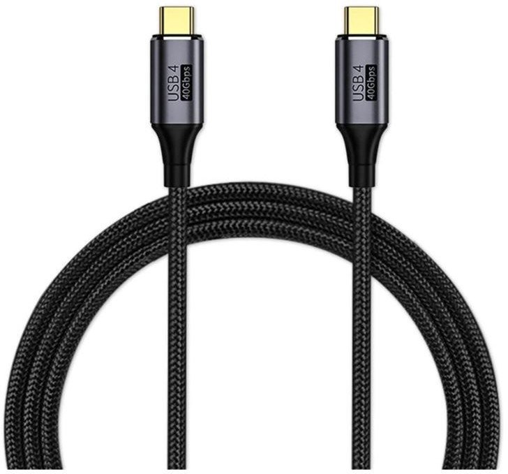 PREMIUMCORD Kabel USB4™ Gen 3x2 40Gbps 8K@60Hz 240W Thunderbolt 3 kabel 0,3m