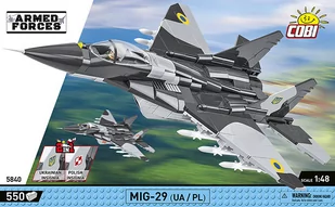 COBI, Armed Forces, Mig-29 (Ukr/Pl), 5840 - Klocki - miniaturka - grafika 1