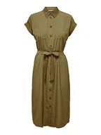 Sukienki - ONLY Damska sukienka Onlhannover S/S Shirt Dress Noos WVN - miniaturka - grafika 1