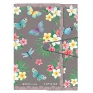 Teczki i skoroszyty - Herlitz Teczka rysunkowa A4 z gumką Ladylike Butterfly - miniaturka - grafika 1