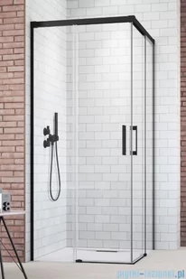 Radaway Idea Black Kdd kabina 110cm część prawa szkło przejrzyste 387063-54-01R - Kabiny prysznicowe - miniaturka - grafika 1