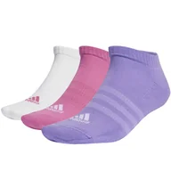 Skarpetki damskie - SKARPETY SKARPETKI ADIDAS CUSH LOW 3P IC1335 34-37 - miniaturka - grafika 1