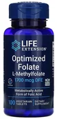 Witaminy i minerały - Life Extension - Optimized Folate, 1000mcg, 100 vkaps - miniaturka - grafika 1