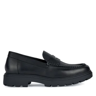 Loafersy Geox U36FRB 00043 C9999 Czarny - Półbuty męskie - miniaturka - grafika 1