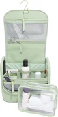 Kosmetyczki, organizery i kuferki - Kosmetyczka podróżna do zawieszenia Stackers zieleń szałwiowa - miniaturka - grafika 1