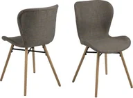 Krzesła - Actona Krzesło Batilda Khaki uniwersalny - miniaturka - grafika 1