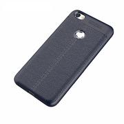 Etui i futerały do telefonów - Etui Ipaky Leather Case Xiaomi Redmi Note 5A prime Navy Blue - miniaturka - grafika 1