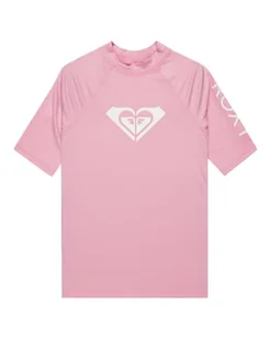 Roxy - Wholehearted Ss Lycra - dziewczynki - Koszulki dla dziewczynek - miniaturka - grafika 1